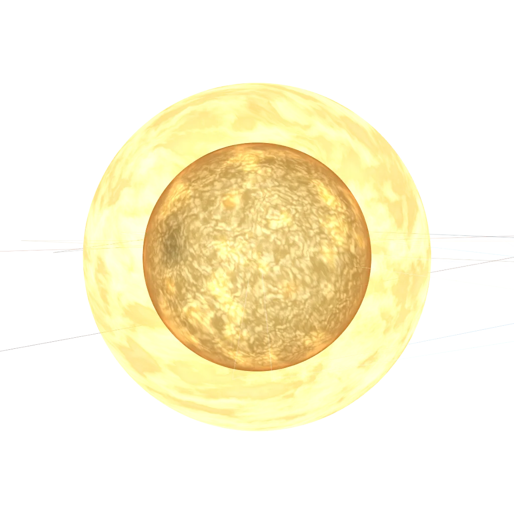 Sun from the engine
